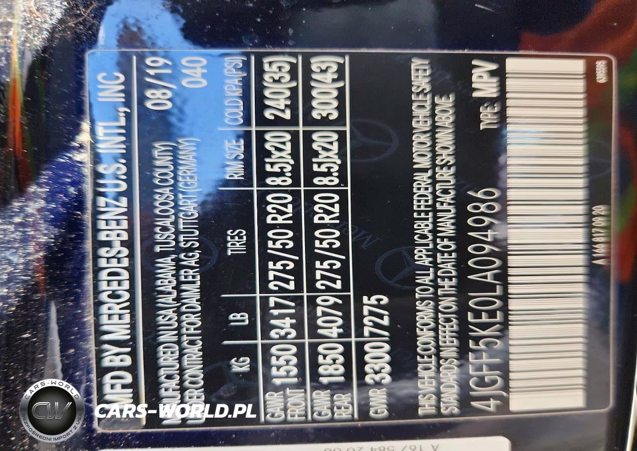 2020 Mercedes-Benz Gls 450 4Matic VIN:4JGFF5KE0LA094986 - 13