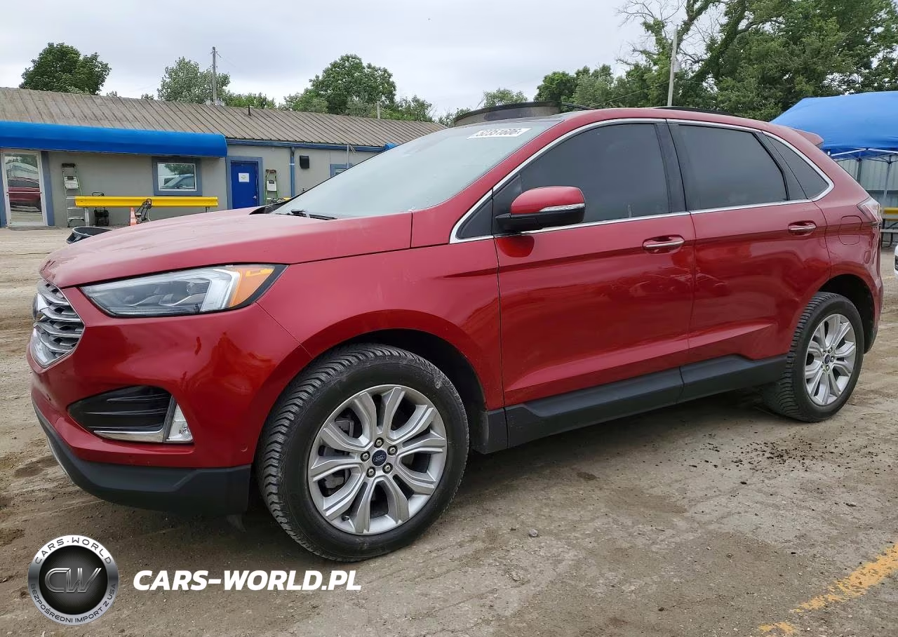 2021 Ford Edge Titanium VIN:2FMPK4K95MBA48590 - 1