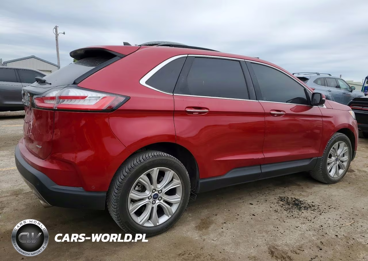 2021 Ford Edge Titanium VIN:2FMPK4K95MBA48590 - 3