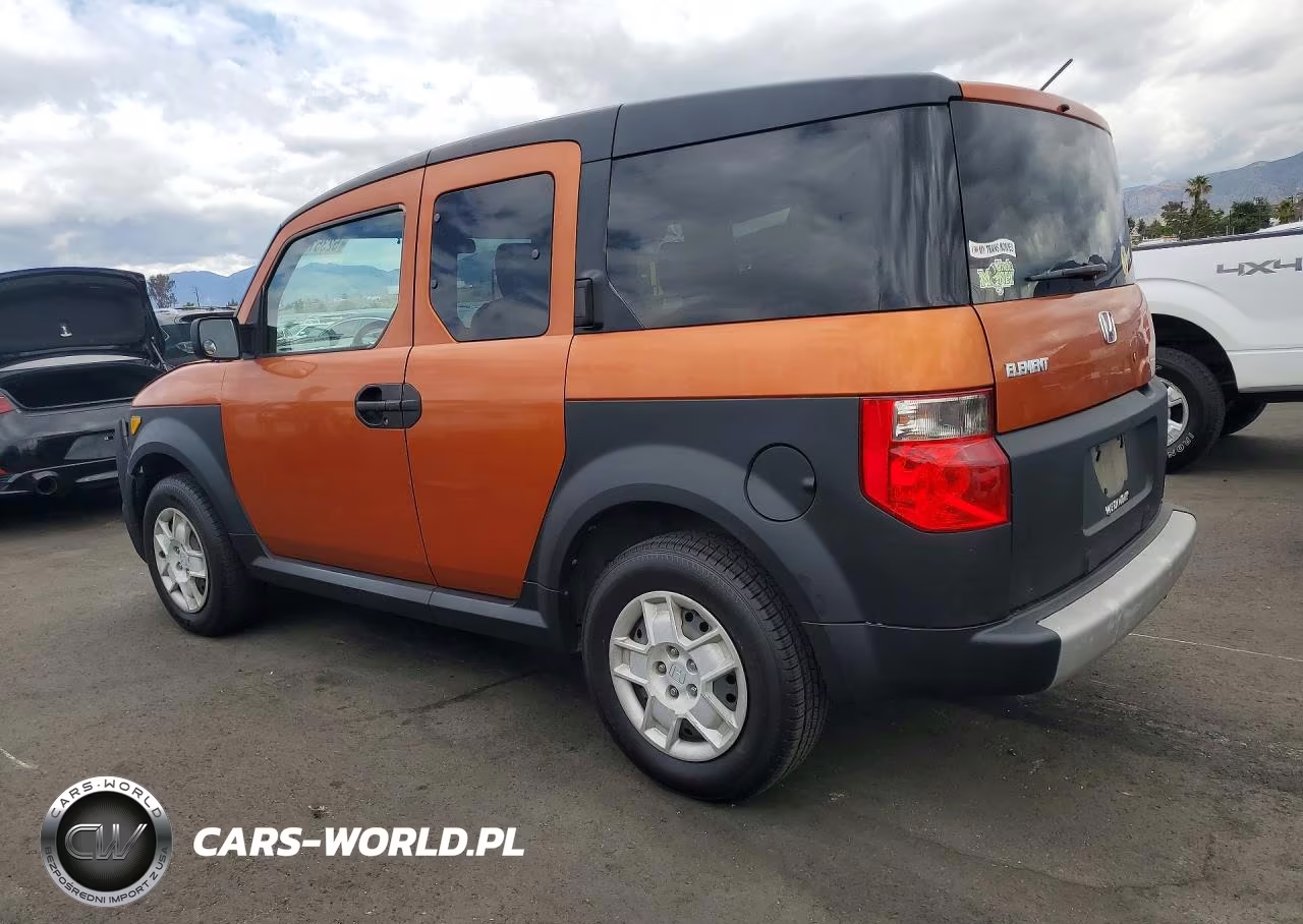 2007 Honda Element Lx VIN:5J6YH18387L014909 - 2