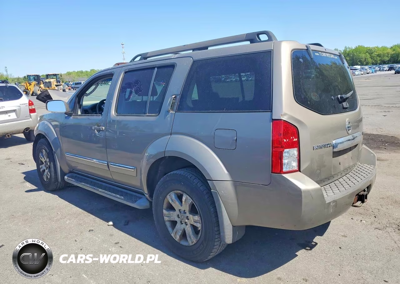 2008 Nissan Pathfinder S VIN:5N1AR18B38C623141 - 2