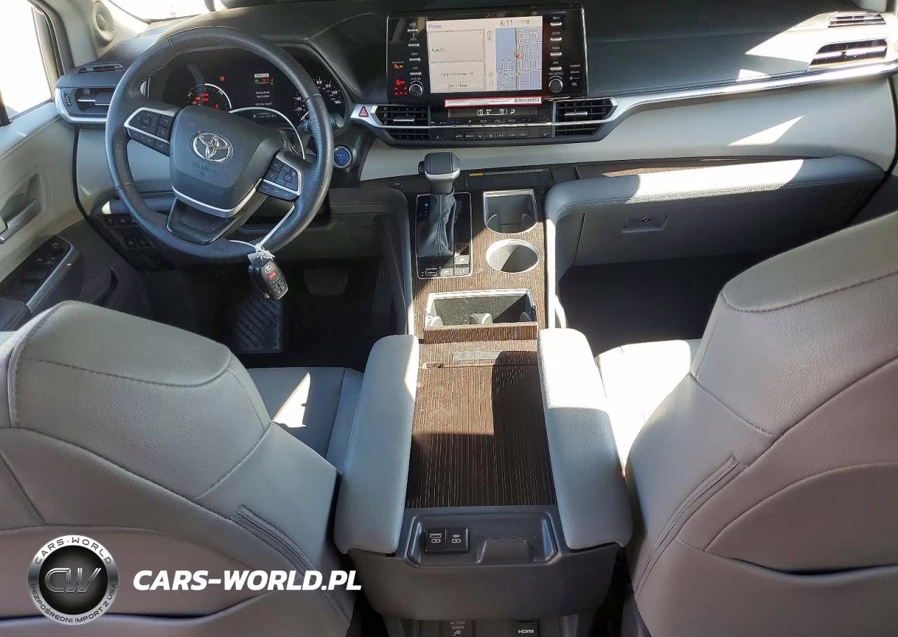 2024 Toyota Sienna Xle 7-Passenger VIN:5TDJSKFC4RS132880 - 8