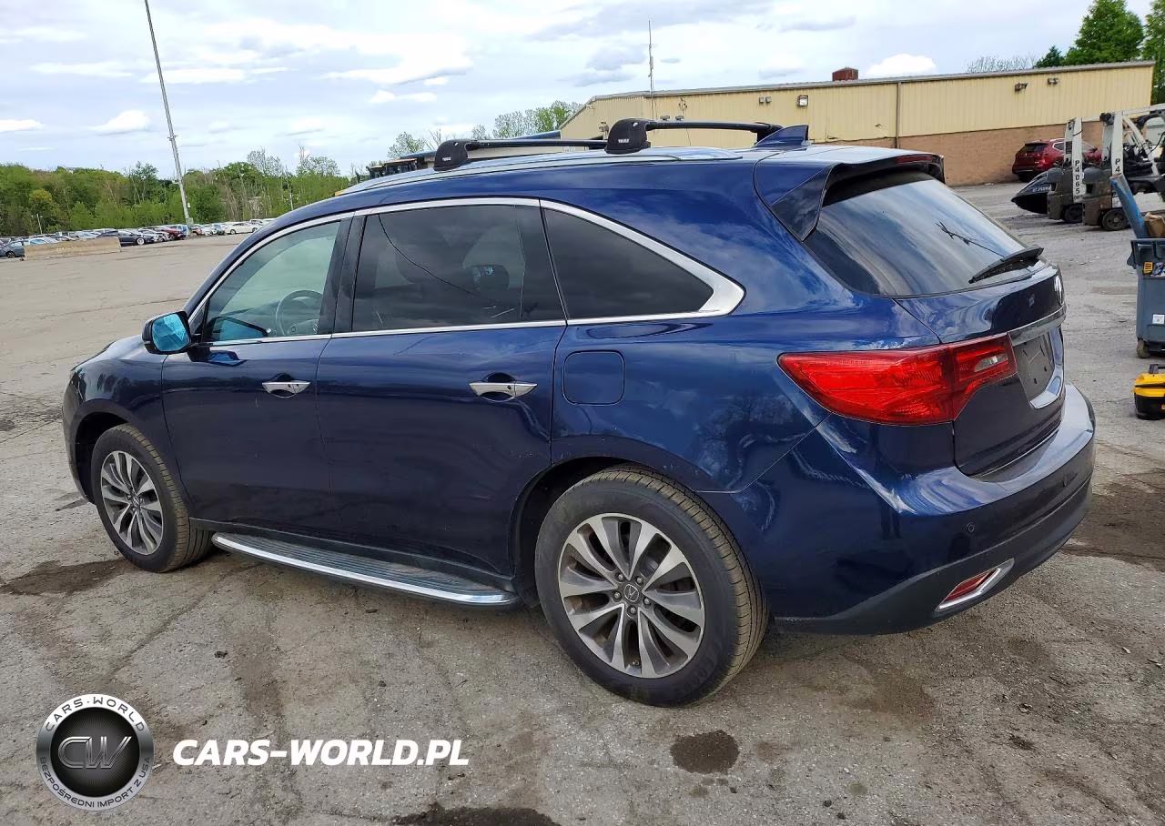 2016 Acura Mdx Technology VIN:5FRYD4H45GB048772 - 2
