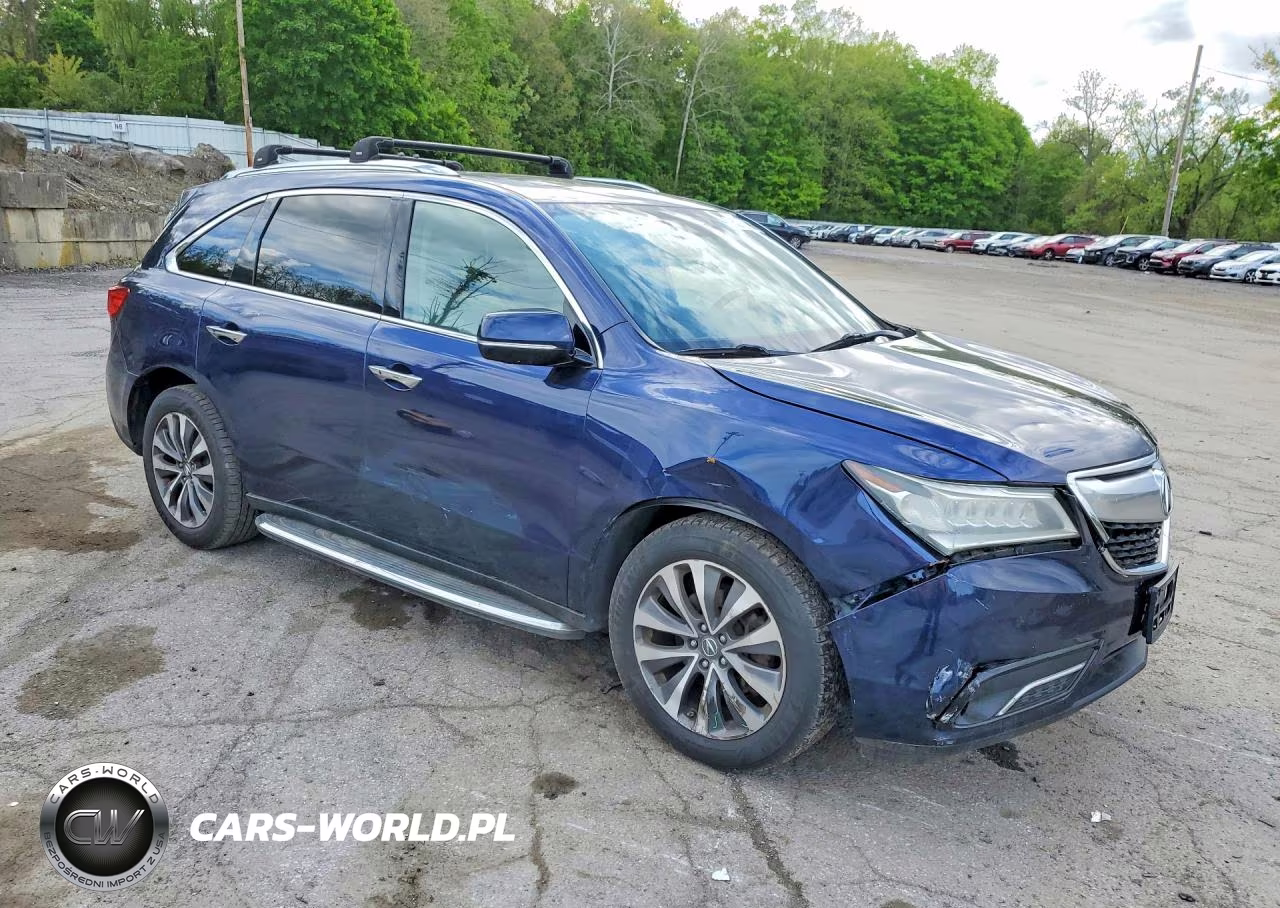 2016 Acura Mdx Technology VIN:5FRYD4H45GB048772 - 4