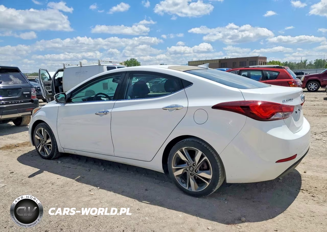 2014 Hyundai Elantra Limited VIN:5NPDH4AE2EH525549 - 2