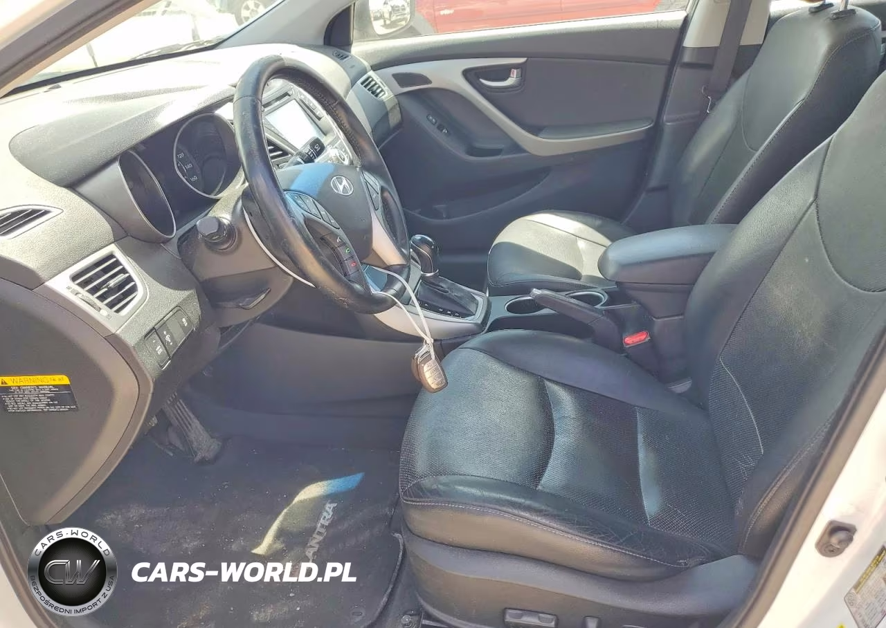 2014 Hyundai Elantra Limited VIN:5NPDH4AE2EH525549 - 7