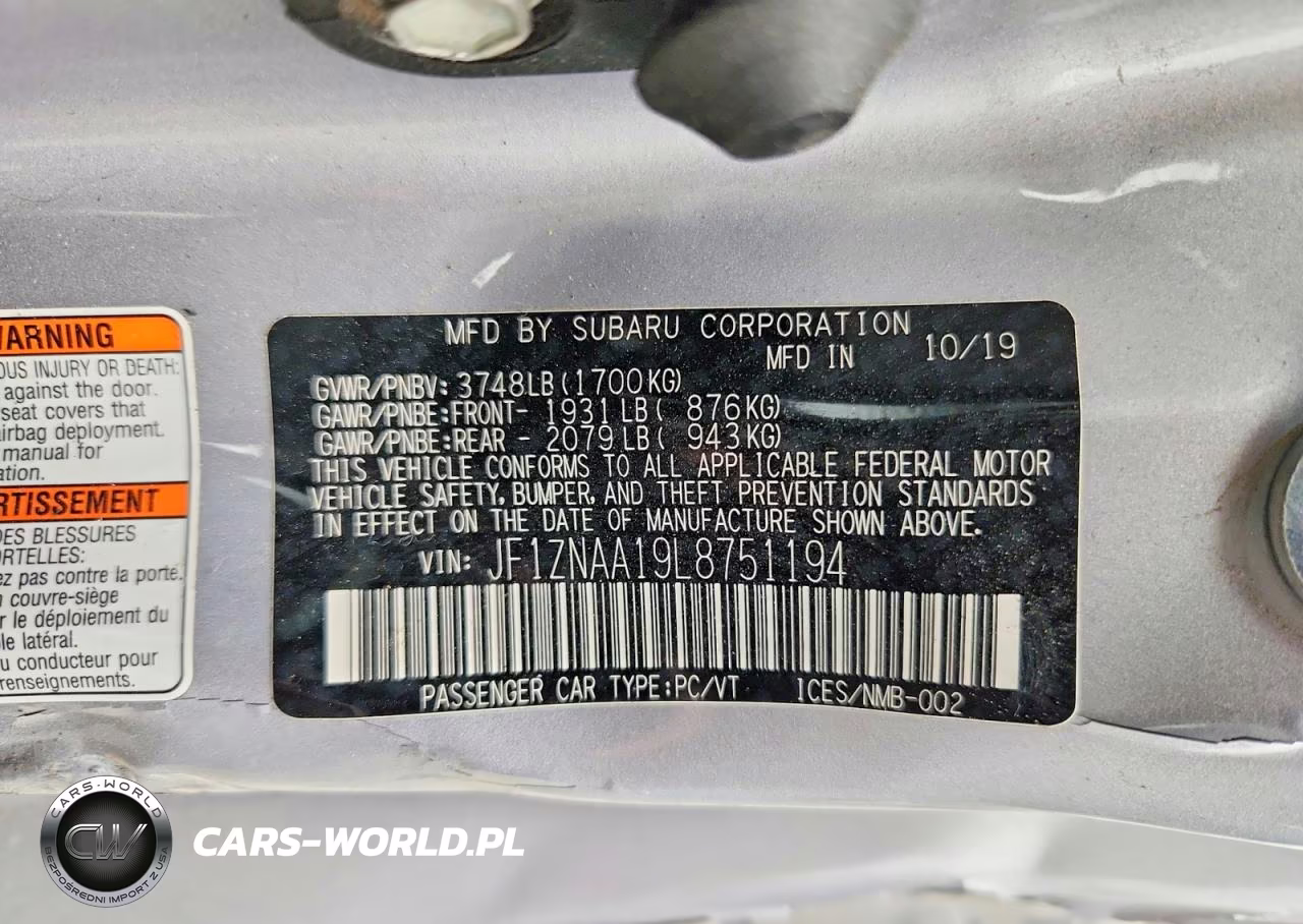 2020 Toyota 86 Base VIN:JF1ZNAA19L8751194 - 12