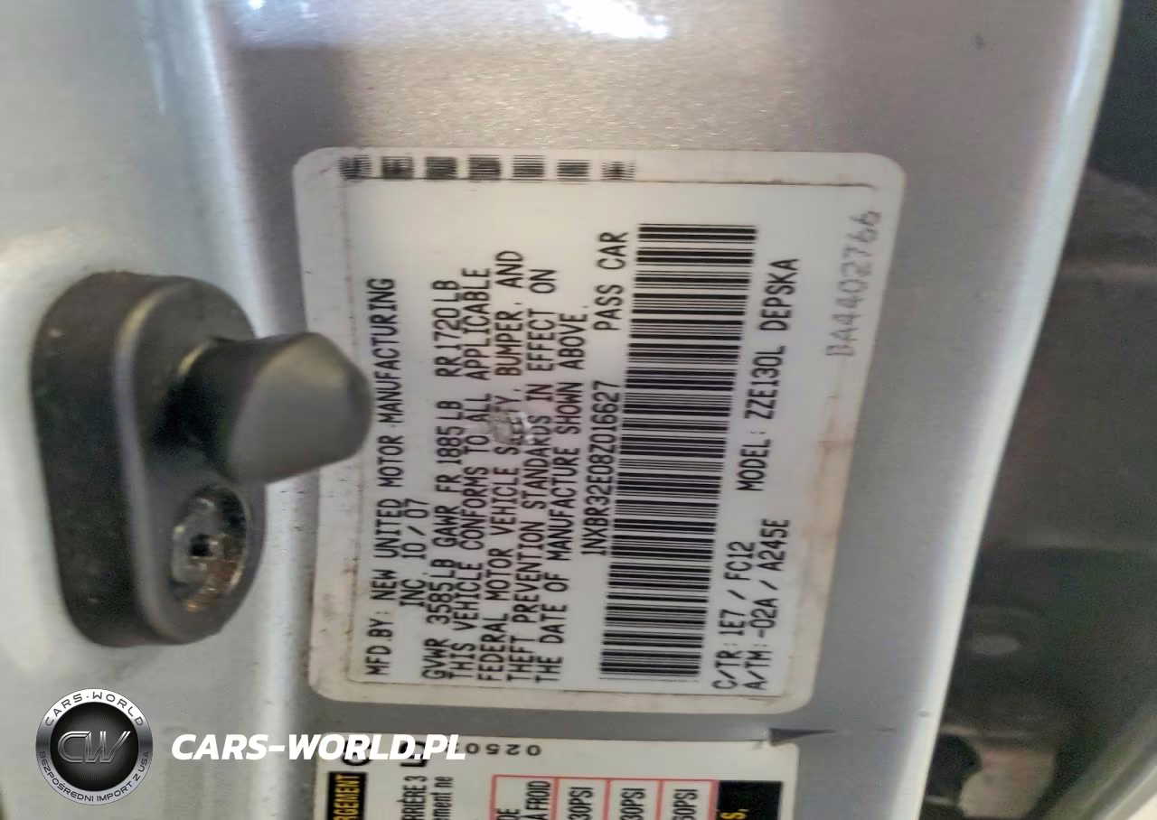 2008 Toyota Corolla S VIN:1NXBR32E08Z016627 - 12