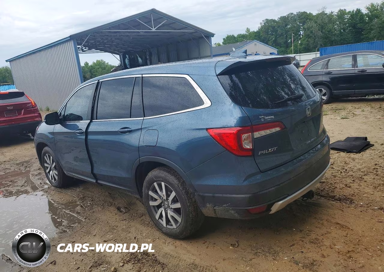 2021 Honda Pilot Ex VIN:5FNYF5H32MB033537 - 2