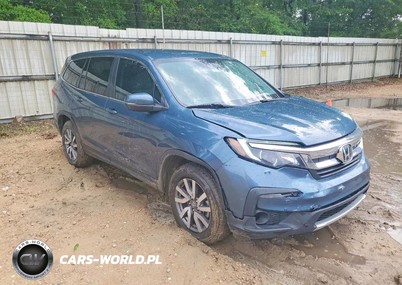 2021 Honda Pilot Ex VIN:5FNYF5H32MB033537 - 4