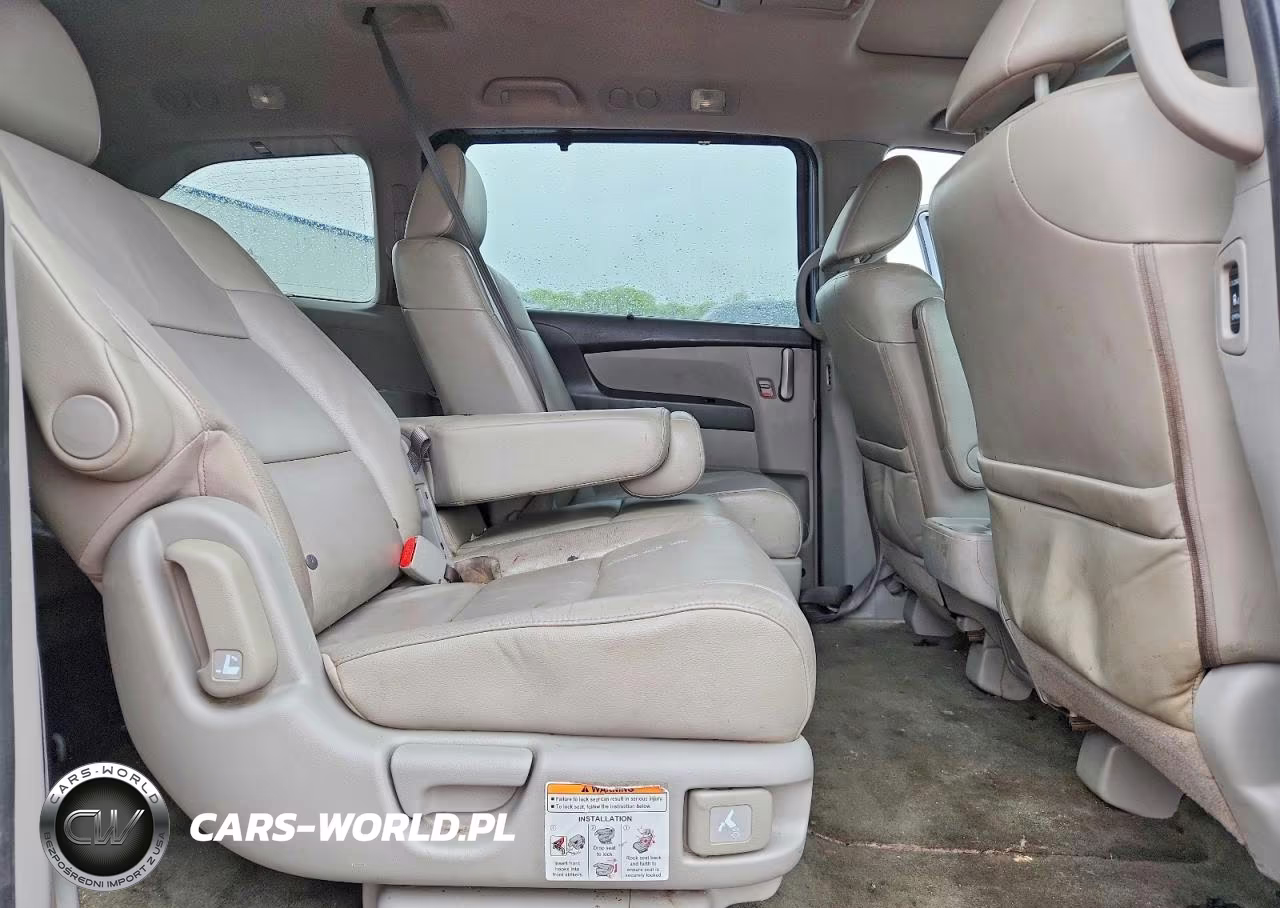 2012 Honda Odyssey Touring VIN:5FNRL5H98CB124537 - 11