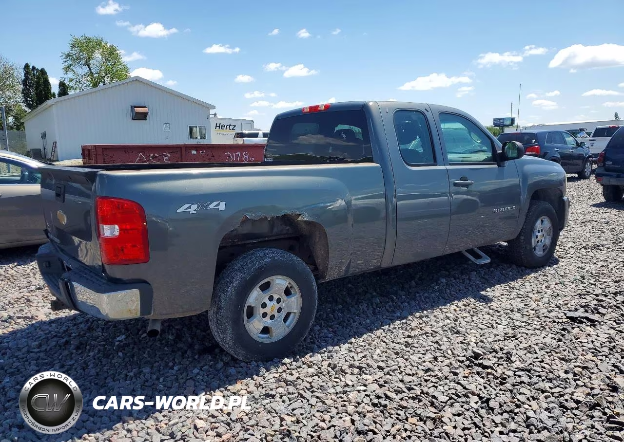 2011 Chevrolet Silverado K1500 Lt VIN:1GCRKSE38BZ321346 - 3