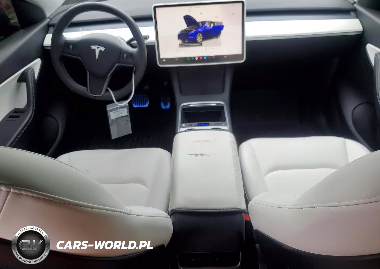 2022 Tesla Model Y VIN:7SAYGDEE3NF443510 - 8