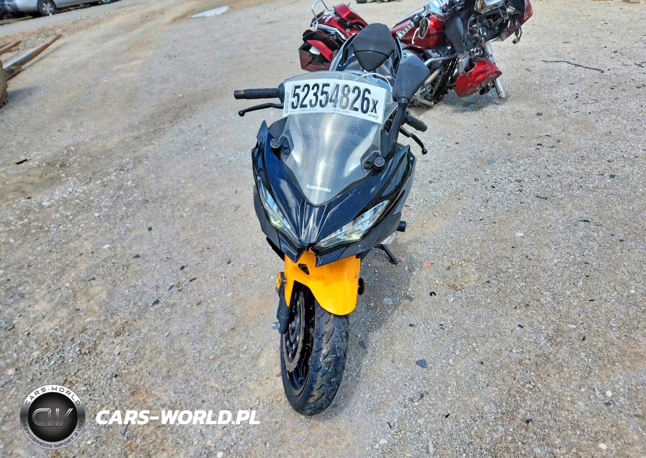 2018 Kawasaki Ex400 VIN:JKAEXKG18JDA02369 - 2
