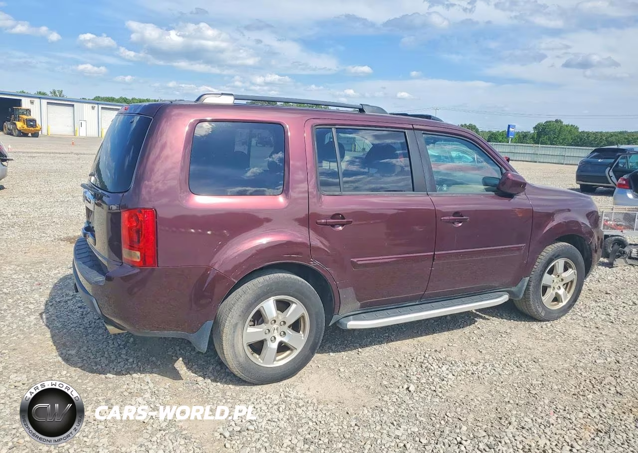 2011 Honda Pilot Exl VIN:5FNYF3H54BB040766 - 3