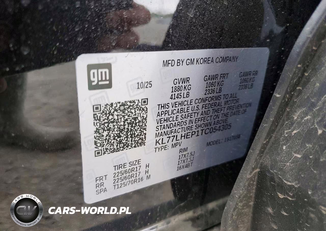 2026 Chevrolet Trax 1Lt VIN:KL77LHEP1TC054305 - 13