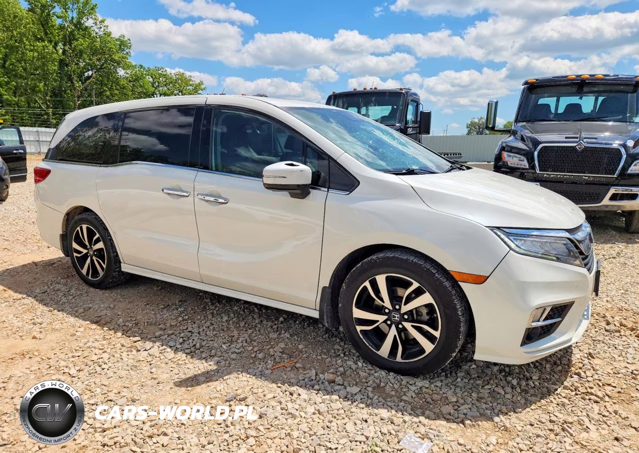 2018 Honda Odyssey Elite VIN:5FNRL6H96JB022642 - 4