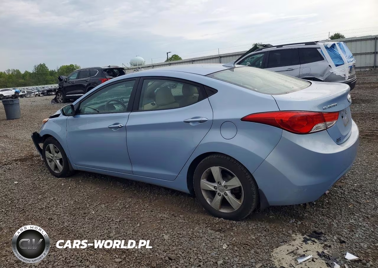 2013 Hyundai Elantra Gls VIN:KMHDH4AE1DU494309 - 2