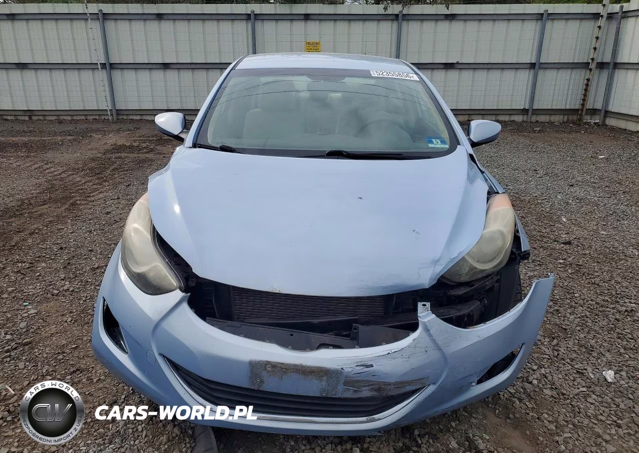 2013 Hyundai Elantra Gls VIN:KMHDH4AE1DU494309 - 5