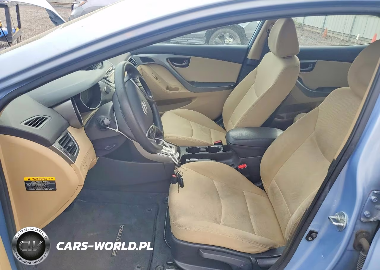 2013 Hyundai Elantra Gls VIN:KMHDH4AE1DU494309 - 7