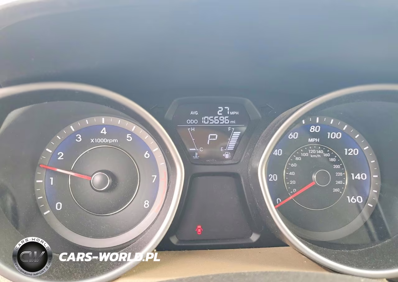 2013 Hyundai Elantra Gls VIN:KMHDH4AE1DU494309 - 9