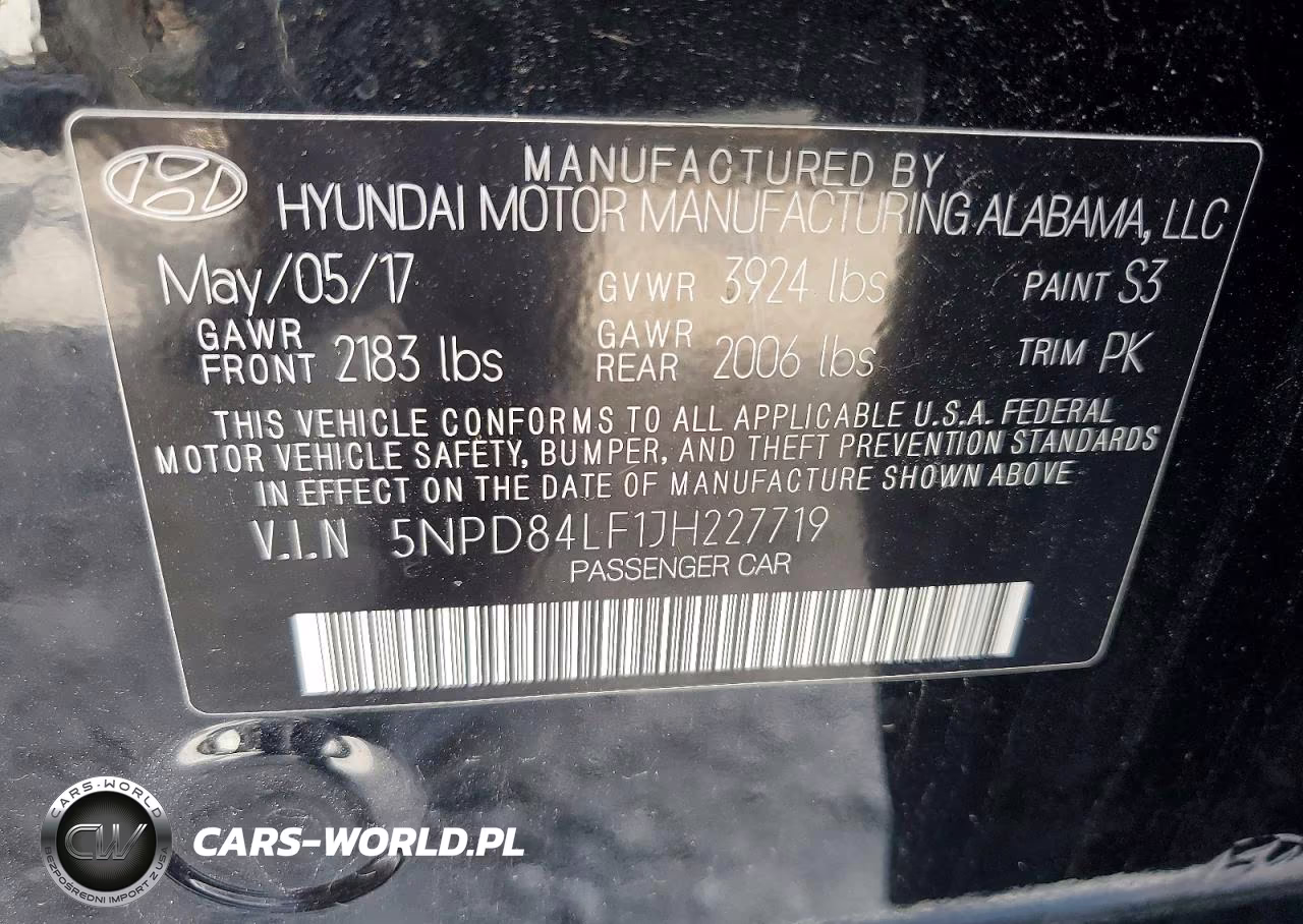2018 Hyundai Elantra Sel VIN:5NPD84LF1JH227719 - 12