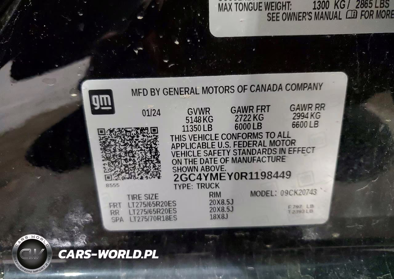 2024 Chevrolet Silverado K2500 Custom VIN:2GC4YMEY0R1198449 - 12