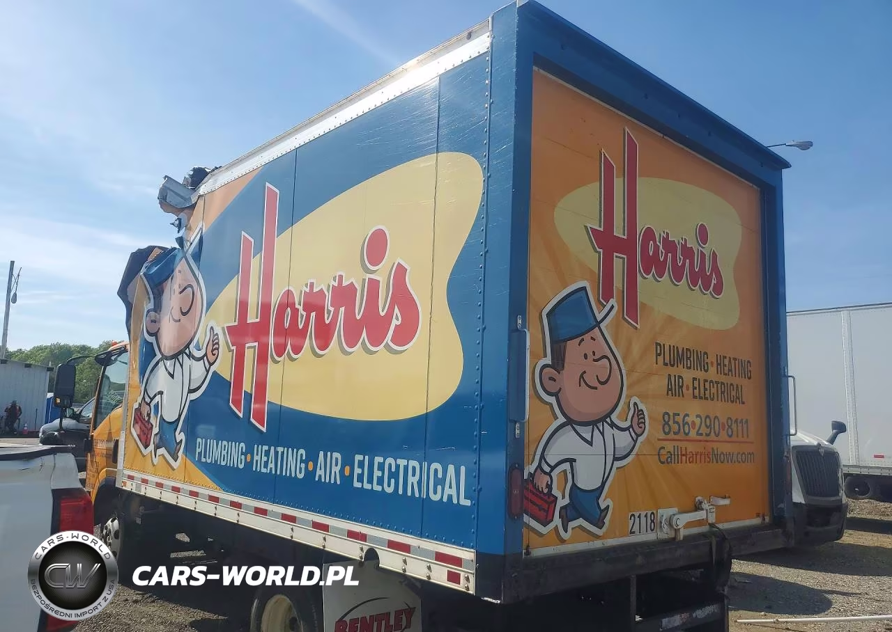 2021 Isuzu Npr Box Truck VIN:54DB4W1D5MS207989 - 2