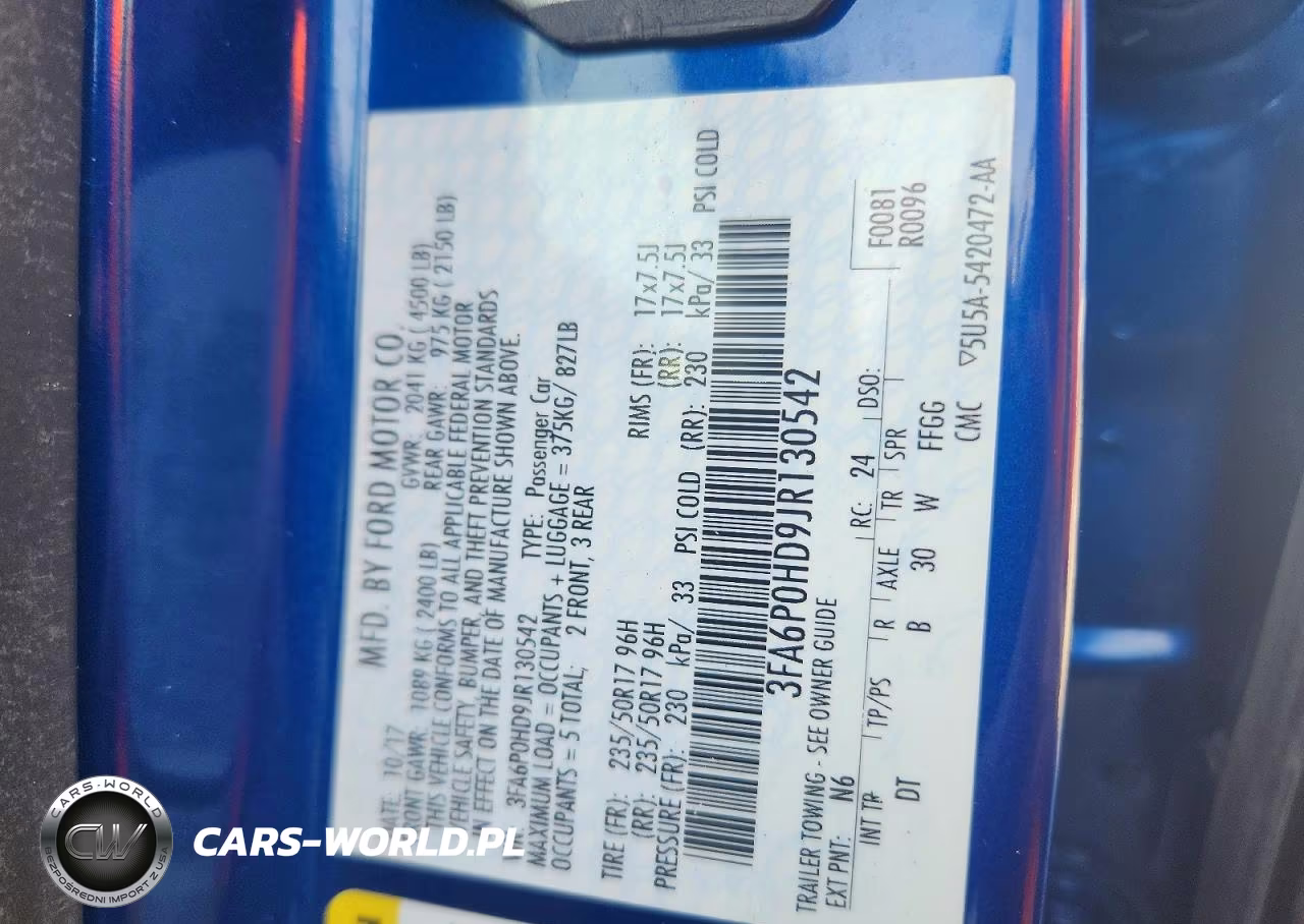 2018 Ford Fusion Se VIN:3FA6P0HD9JR130542 - 12
