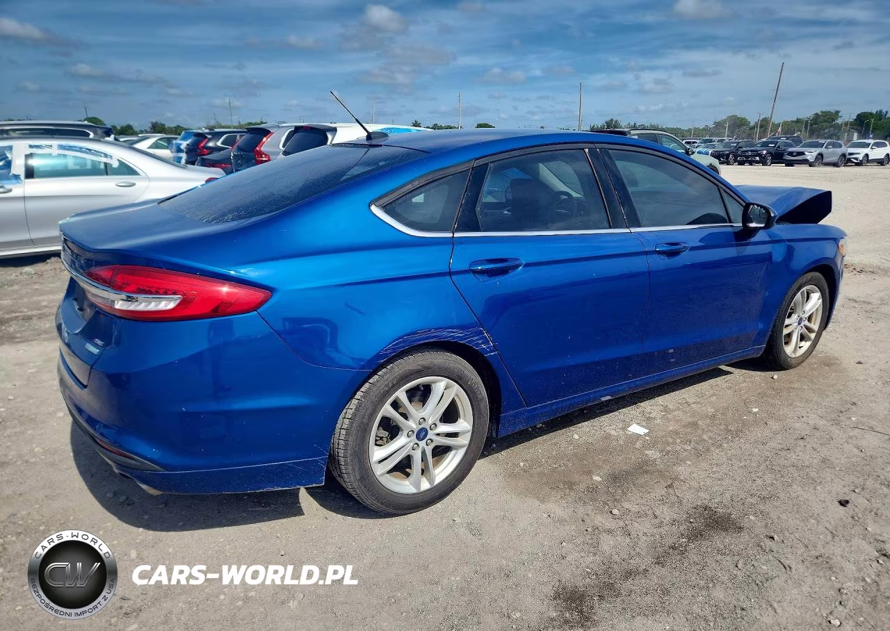 2018 Ford Fusion Se VIN:3FA6P0HD9JR130542 - 3