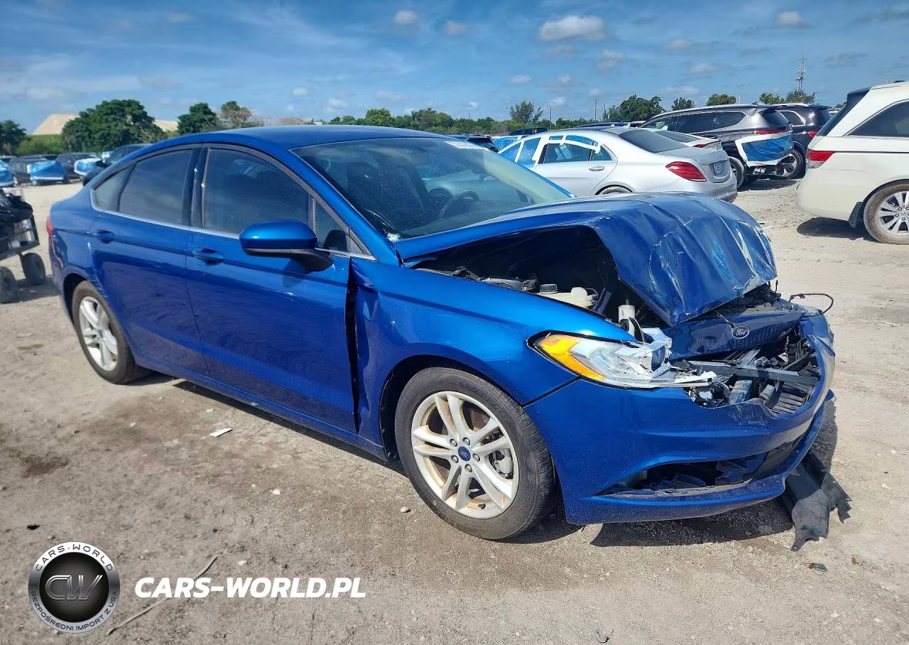 2018 Ford Fusion Se VIN:3FA6P0HD9JR130542 - 4