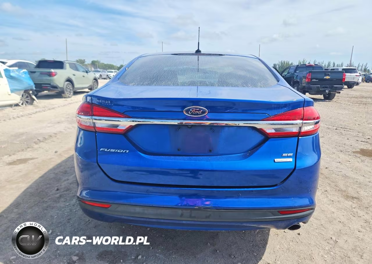 2018 Ford Fusion Se VIN:3FA6P0HD9JR130542 - 6
