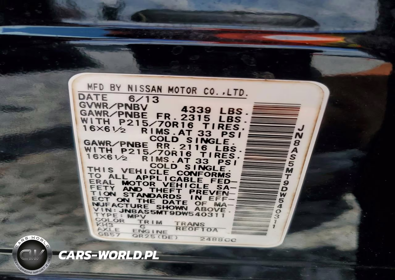 2013 Nissan Rogue S VIN:JN8AS5MT9DW540311 - 12