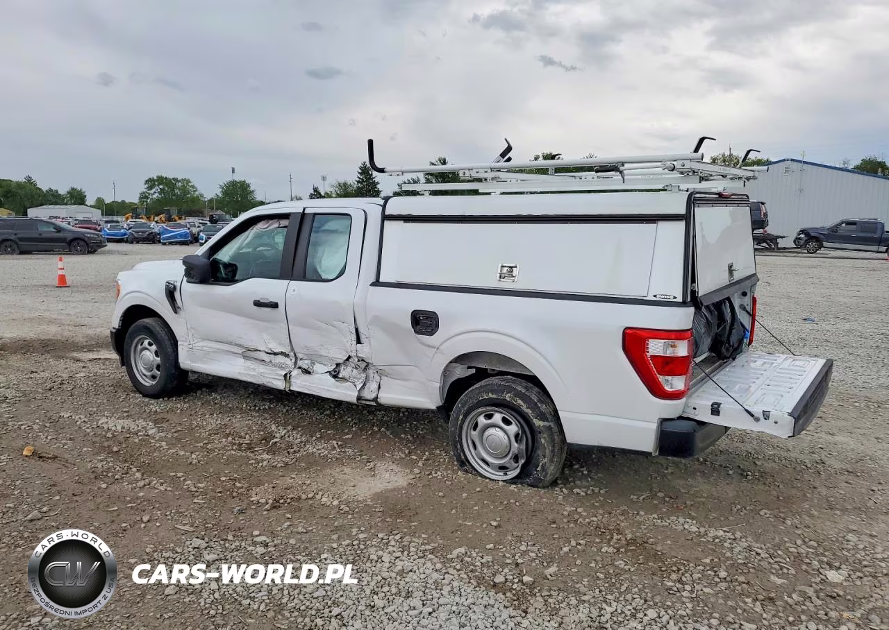 2021 Ford F150 Super Cab VIN:1FTEX1CB9MKF08496 - 2