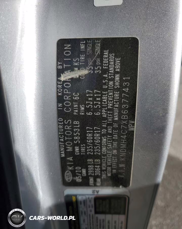 2011 Kia Sedona Ex VIN:KNDMH4C7XB6377431 - 13