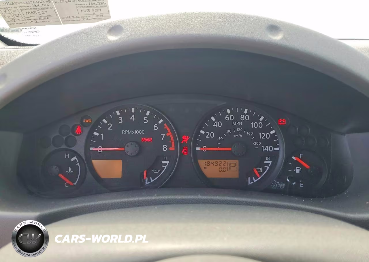 2007 Nissan Frontier Se VIN:1N6AD07W07C462003 - 9