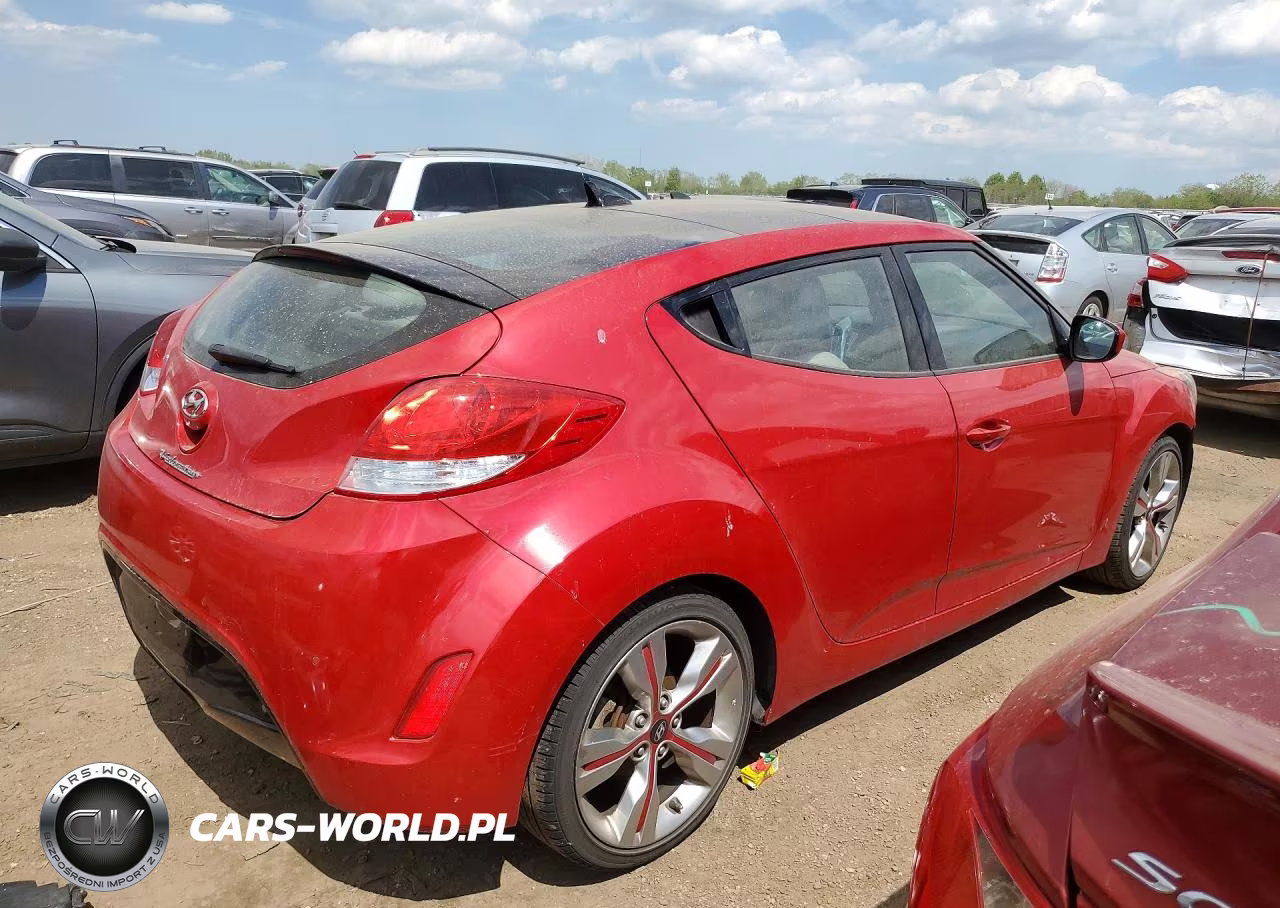 2013 Hyundai Veloster Base VIN:KMHTC6AD3DU155080 - 3