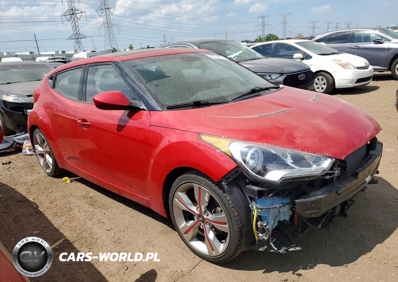 2013 Hyundai Veloster Base VIN:KMHTC6AD3DU155080 - 4