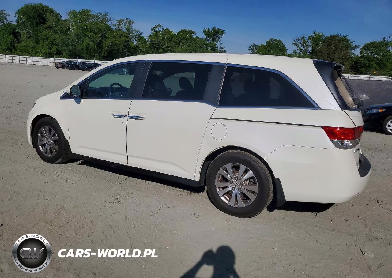 2014 Honda Odyssey Exl VIN:5FNRL5H69EB125589 - 2