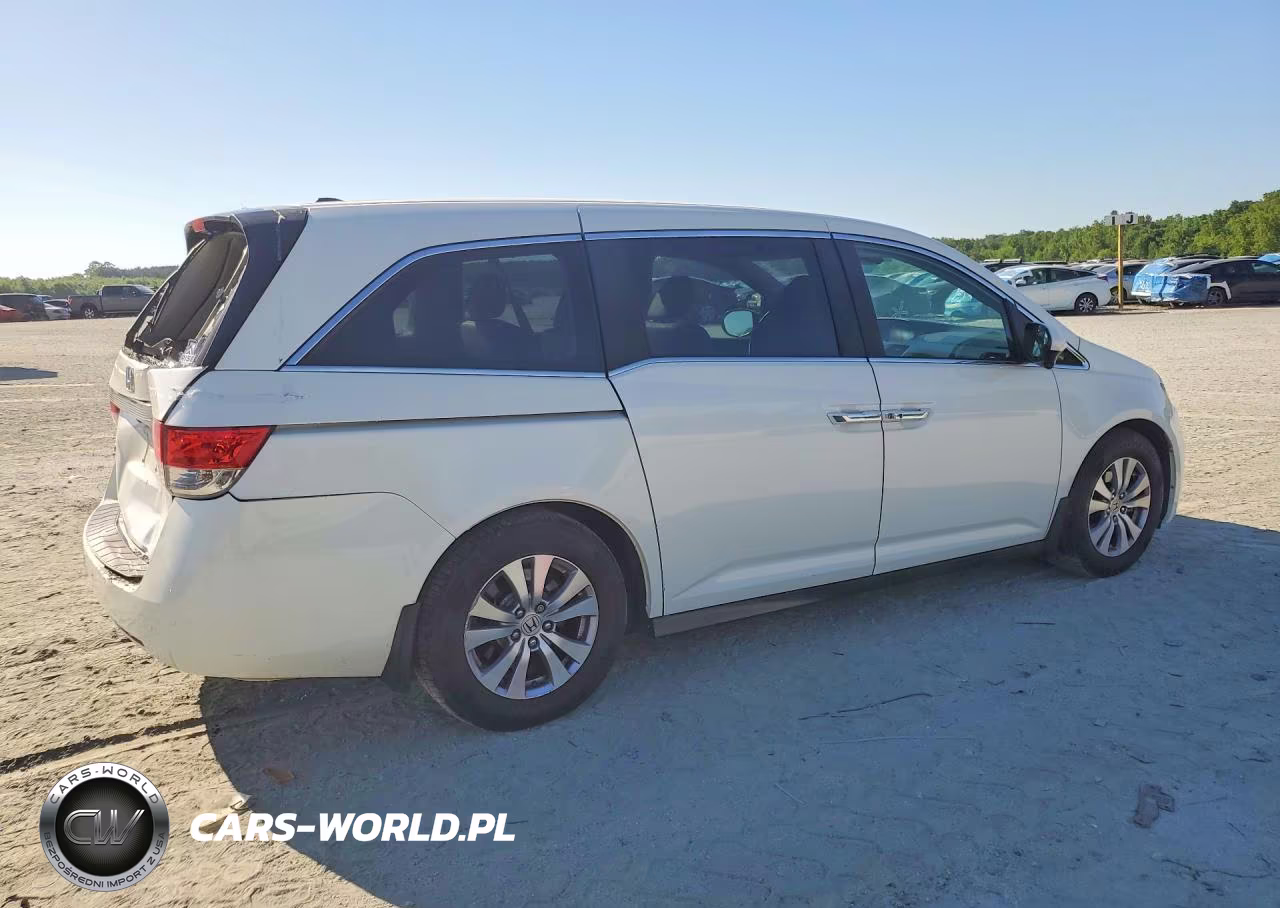 2014 Honda Odyssey Exl VIN:5FNRL5H69EB125589 - 3