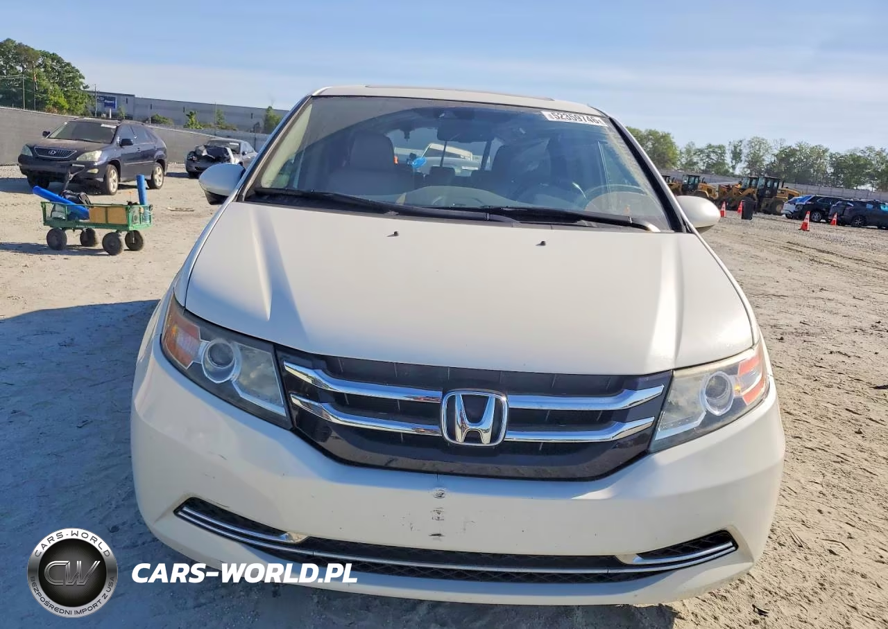 2014 Honda Odyssey Exl VIN:5FNRL5H69EB125589 - 5