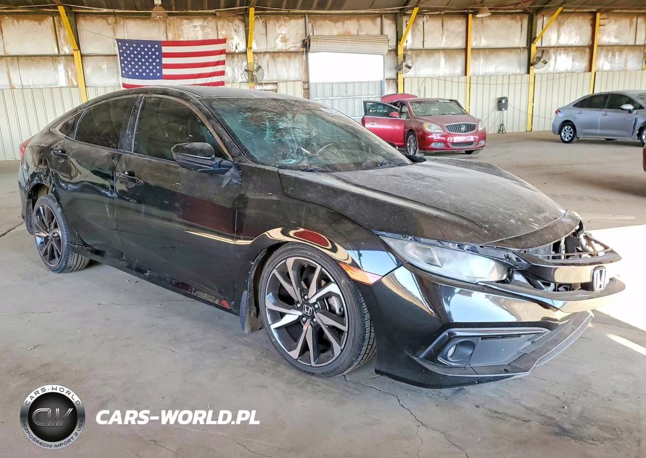 2020 Honda Civic Sport VIN:2HGFC2F80LH569510 - 4