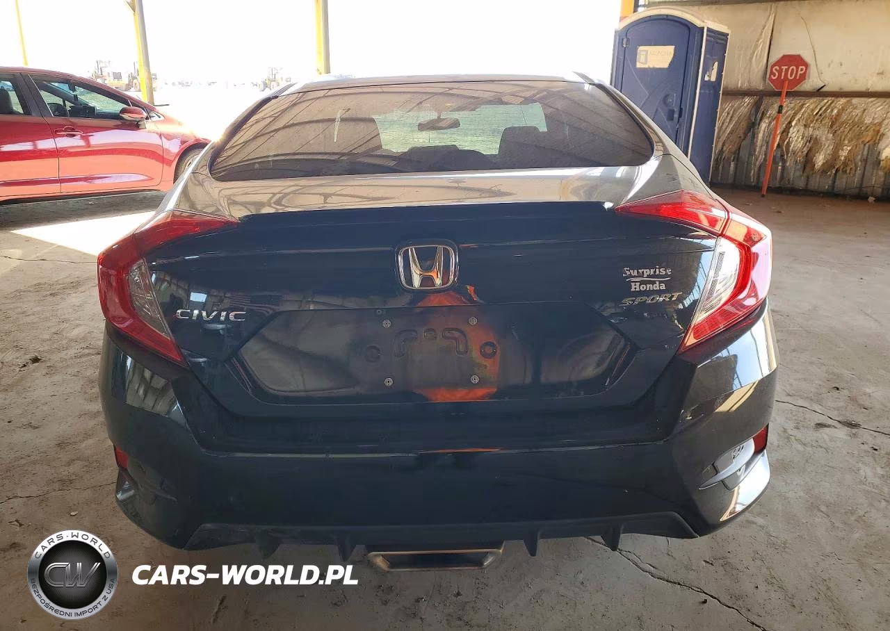 2020 Honda Civic Sport VIN:2HGFC2F80LH569510 - 6