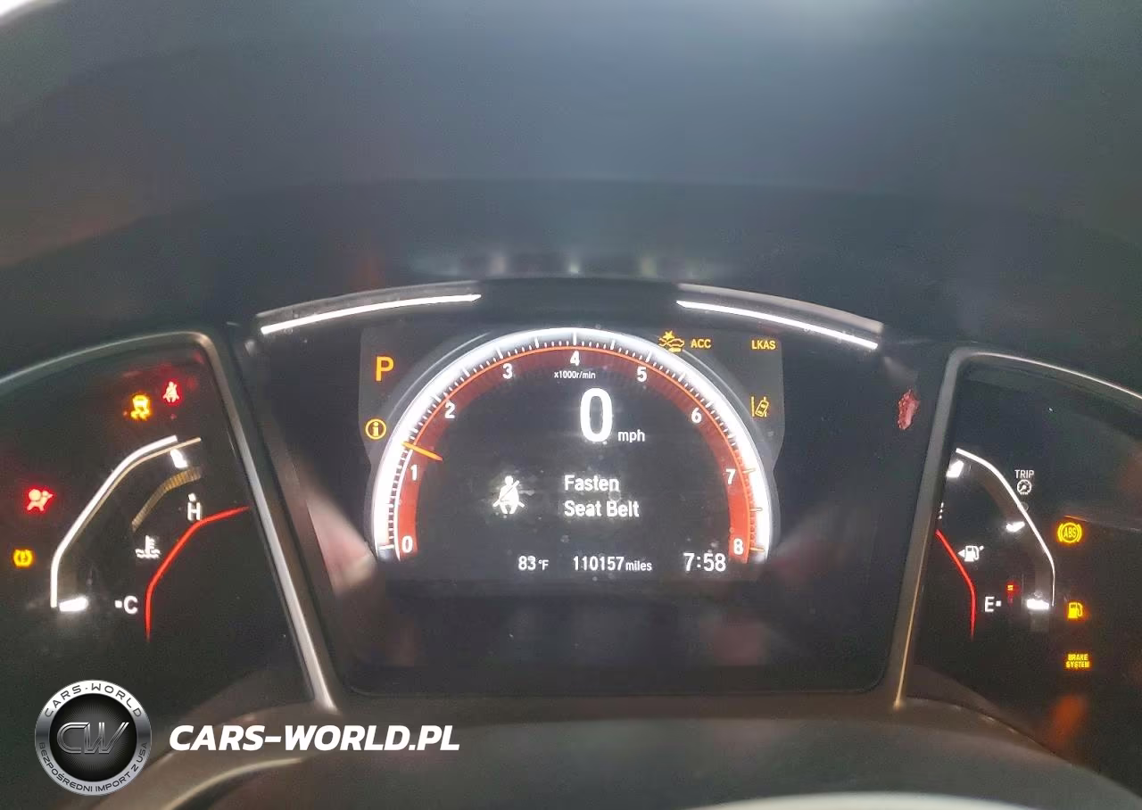 2020 Honda Civic Sport VIN:2HGFC2F80LH569510 - 9