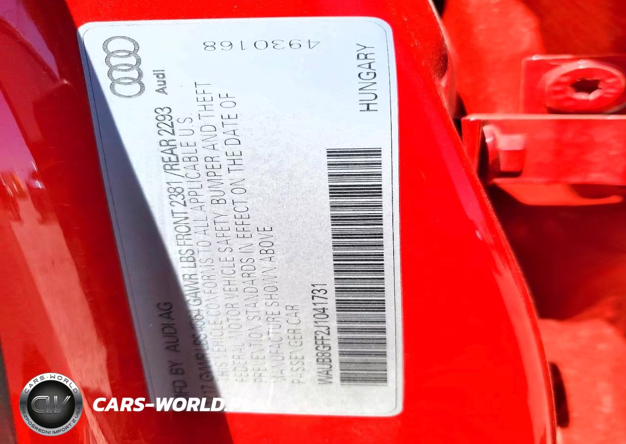 2018 Audi A3 Premium VIN:WAUB8GFF2J1041731 - 12
