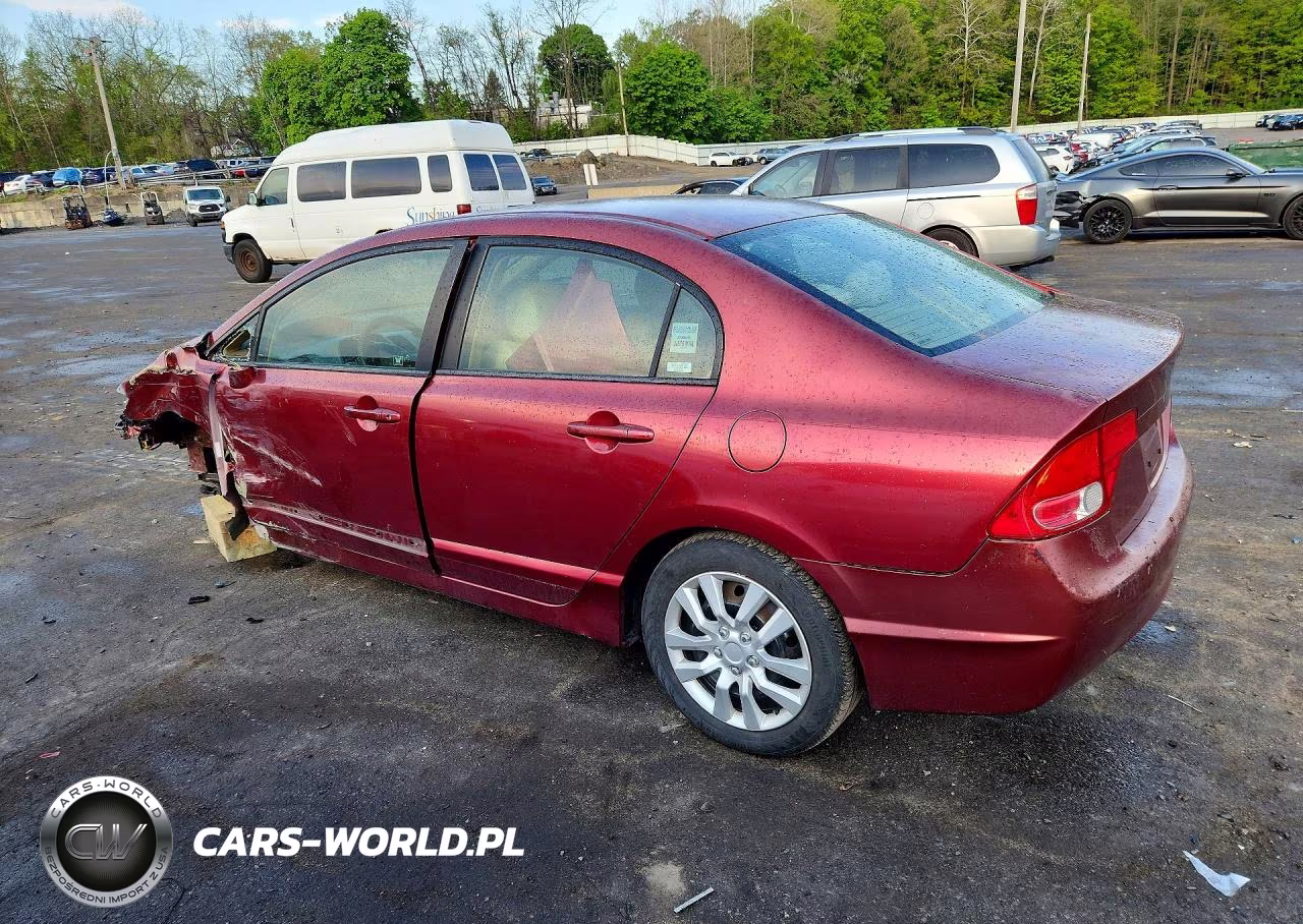 2007 Honda Civic Lx VIN:1HGFA15547L079992 - 2