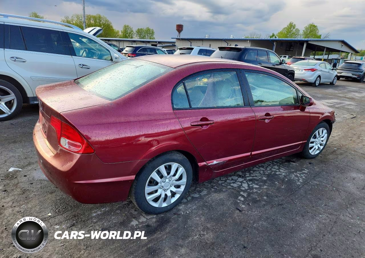 2007 Honda Civic Lx VIN:1HGFA15547L079992 - 3