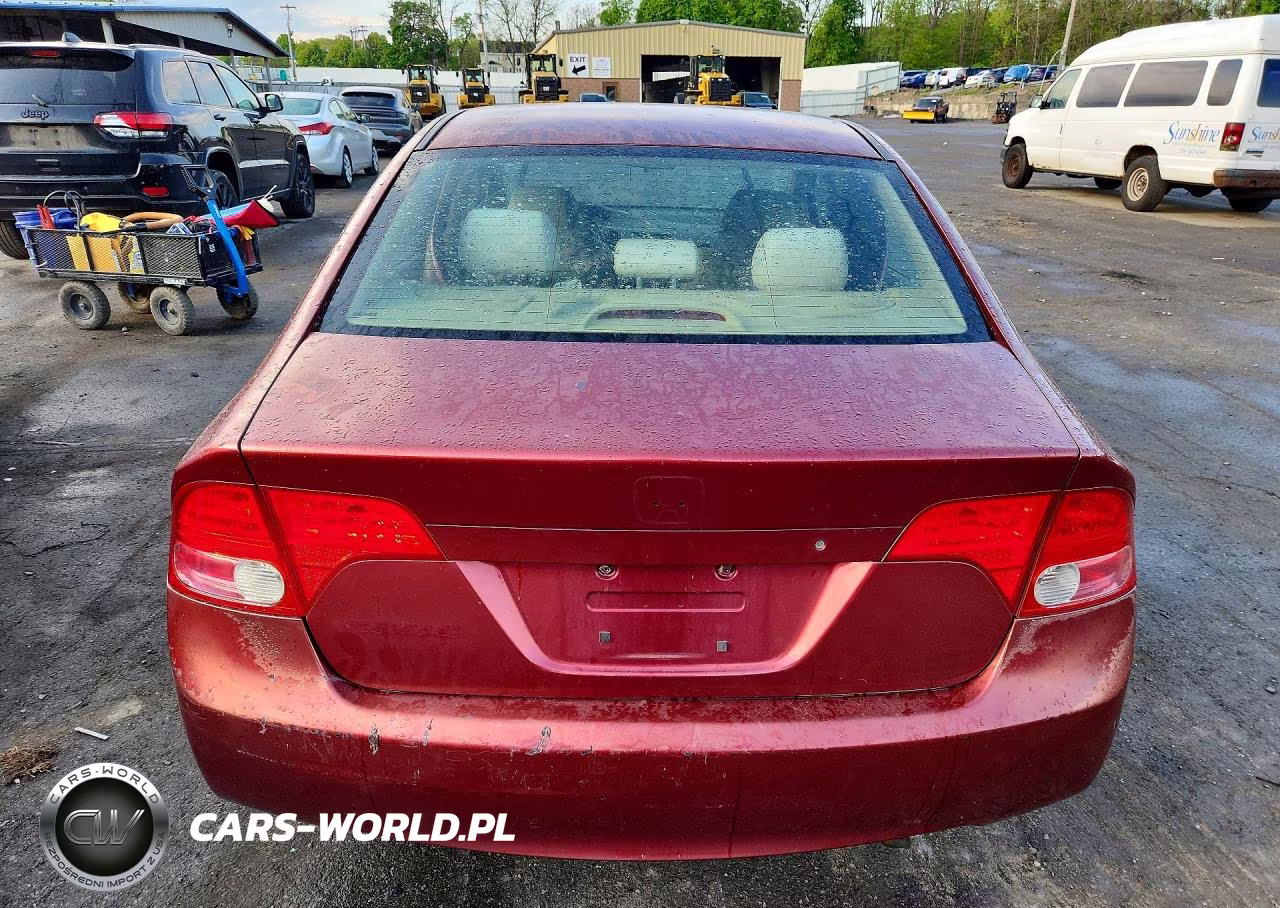 2007 Honda Civic Lx VIN:1HGFA15547L079992 - 6