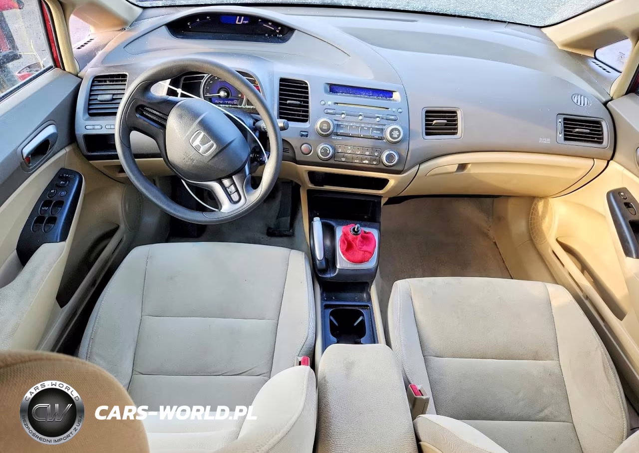 2007 Honda Civic Lx VIN:1HGFA15547L079992 - 8