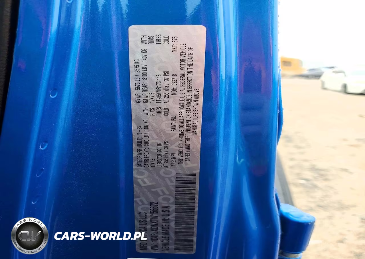 2026 Jeep Wrangler Sport VIN:1C4PJXDNXTW156672 - 13